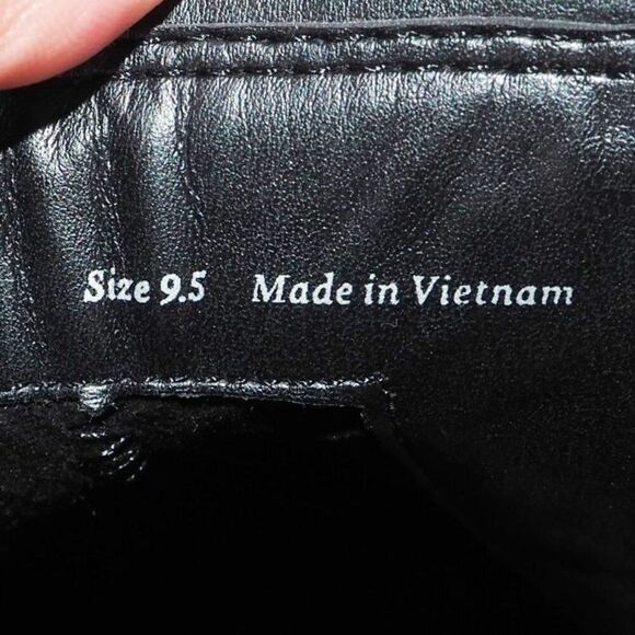 DV Dolce Vita Huey Rielle Lugged Chelsea Ankle Boots "Black Exotic" Women's 9.5 - Picture 10 of 11